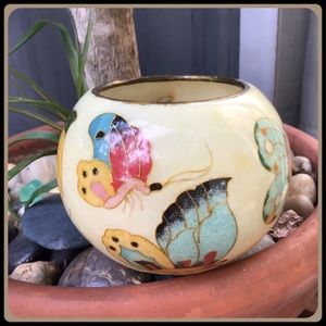 ❌SOLD❌Cloisonné bowl, vase or candle holder